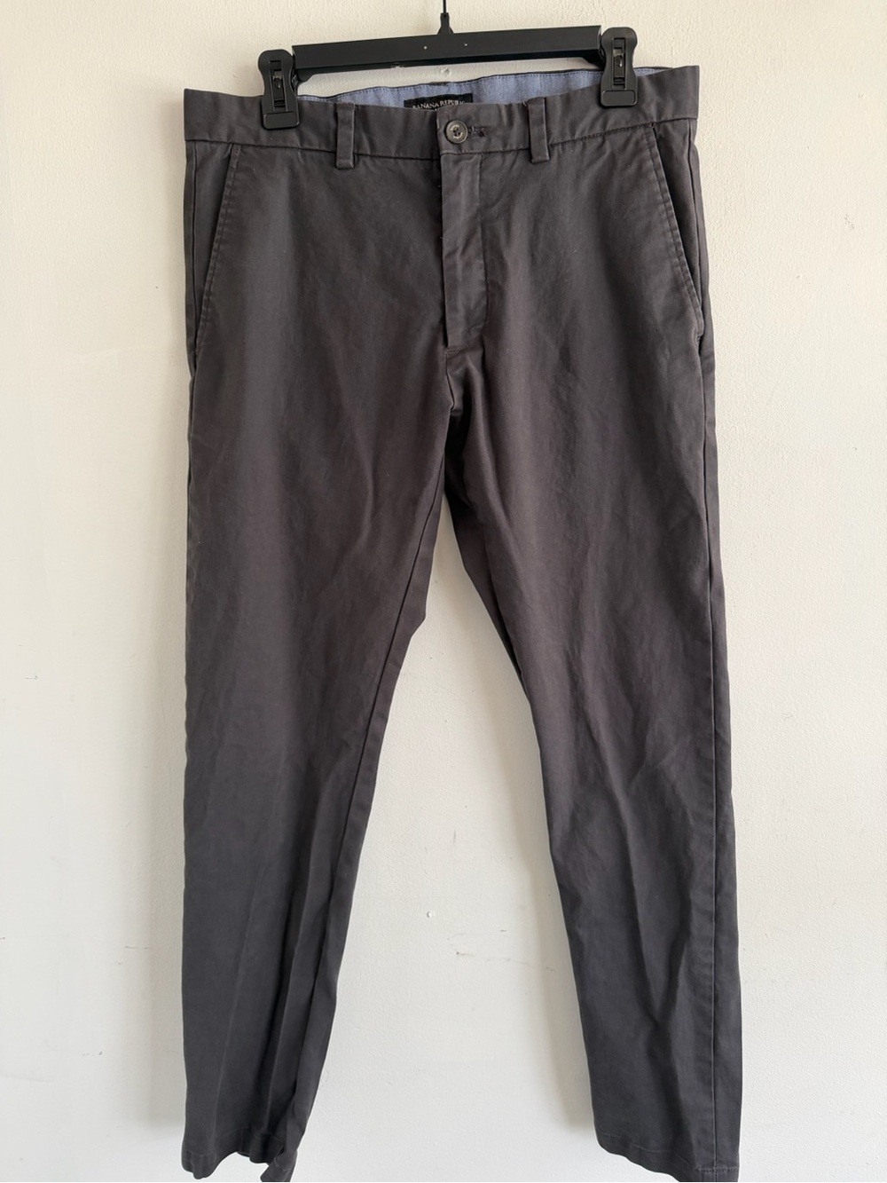 Banana Republic Men's Chinos in Charcoal